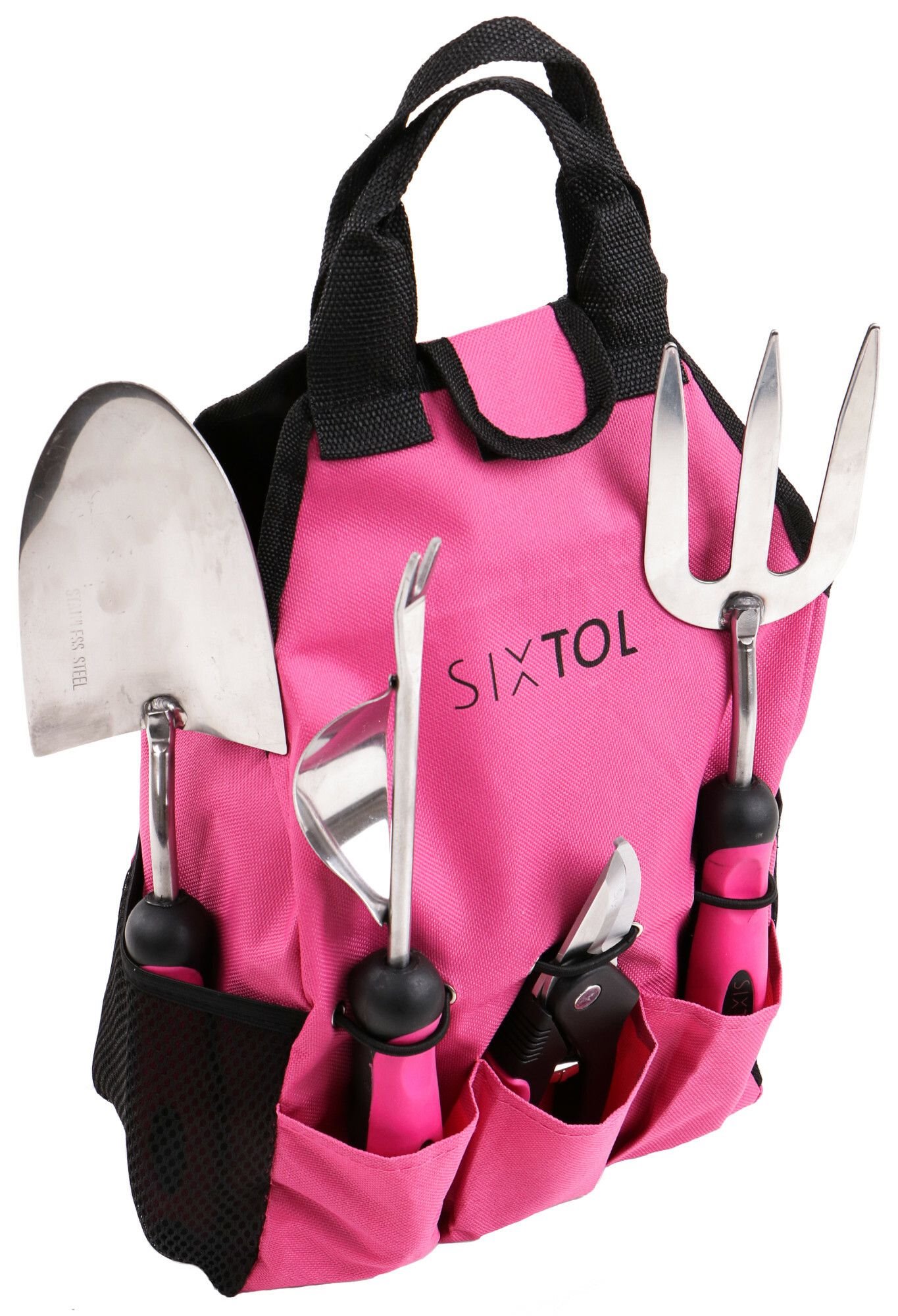 SIXTOL Sada záhradného náradia GARDEN PINK 12