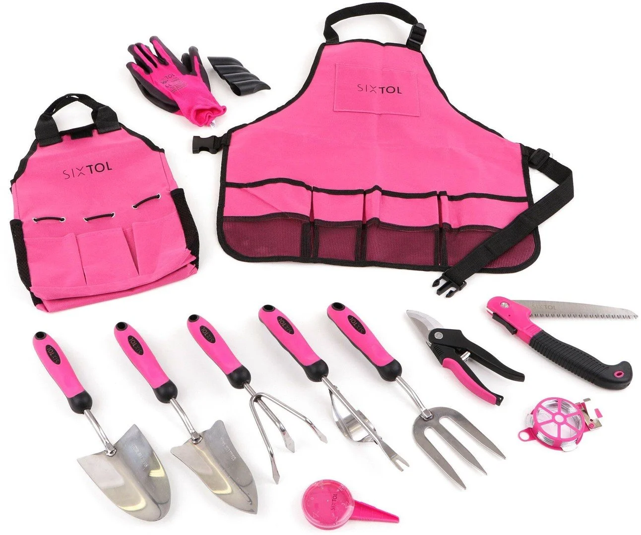 SIXTOL Sada záhradného náradia GARDEN PINK 12