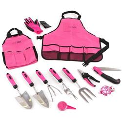 SIXTOL Sada záhradného náradia GARDEN PINK 12