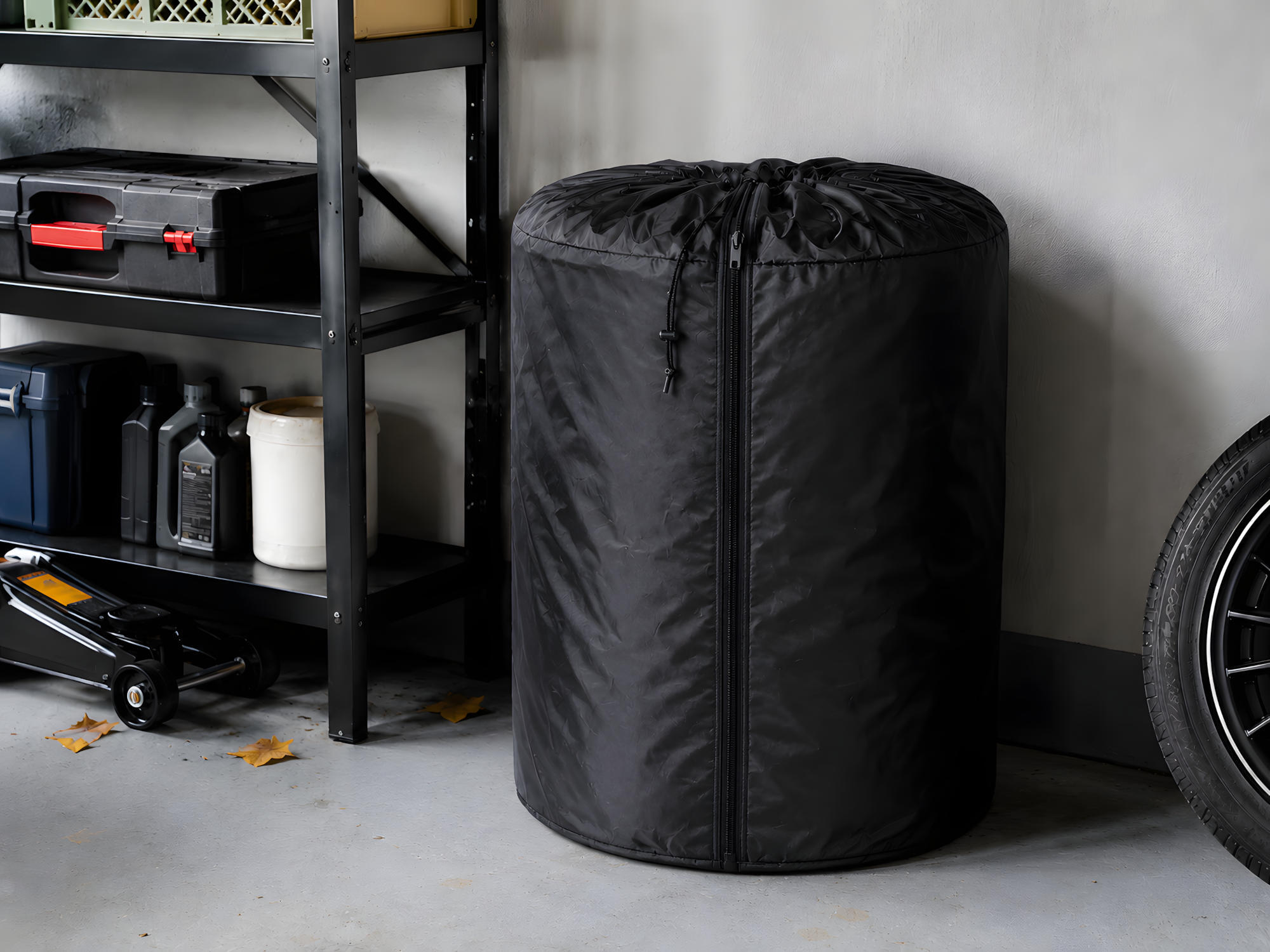 SIXTOL Voděodolný vak na uskladnění čtyř pneumatik CAR TIRE COVER UNI, 80 × 120 cm