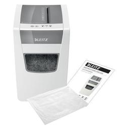 Skartovač LEITZ "IQ Slim Home Office P4", 10 listov, krížový rez