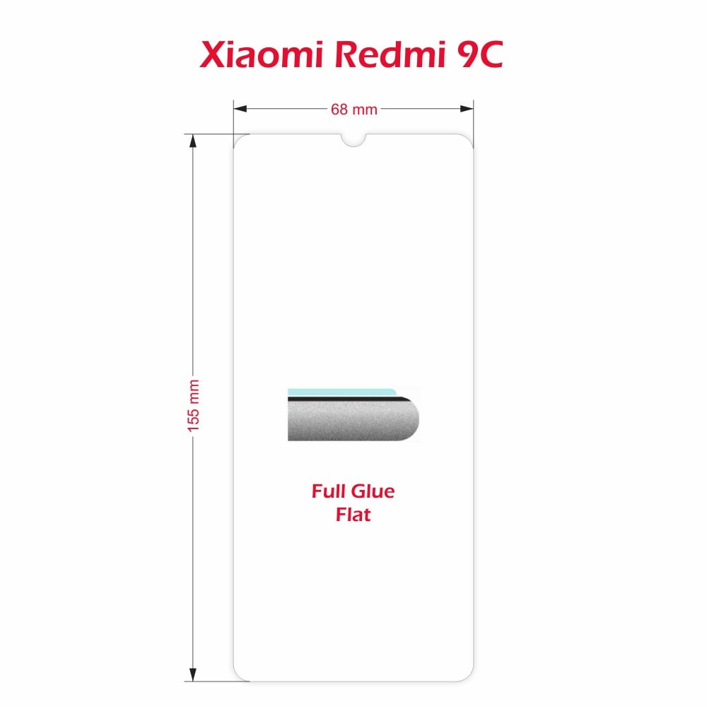 Sklo Swissten 2.5D pre Redmi 9C
