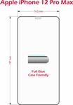 Sklo Swissten Full Glue pre Apple iPhone 12 Pro Max, čierne