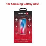 Sklo Swissten Full Glue pre Galaxy A05s, čierne  