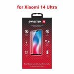 Sklo Swissten Full Glue pre Xiaomi 14 Ultra, čierne  