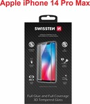 Sklo Swissten Ultra Durable pre Apple iPhone 14 Pro Max, čierne 