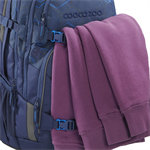 Školský batoh coocazoo PORTER, Blue Motion, certifikát AGR