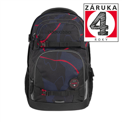 Školský batoh coocazoo PORTER, Lava Lines, certifikát AGR