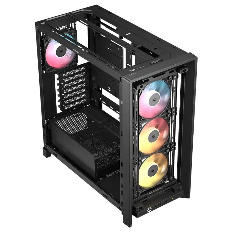 Skriňa Corsair Frame 4000D LCD RS ARGB, čierna