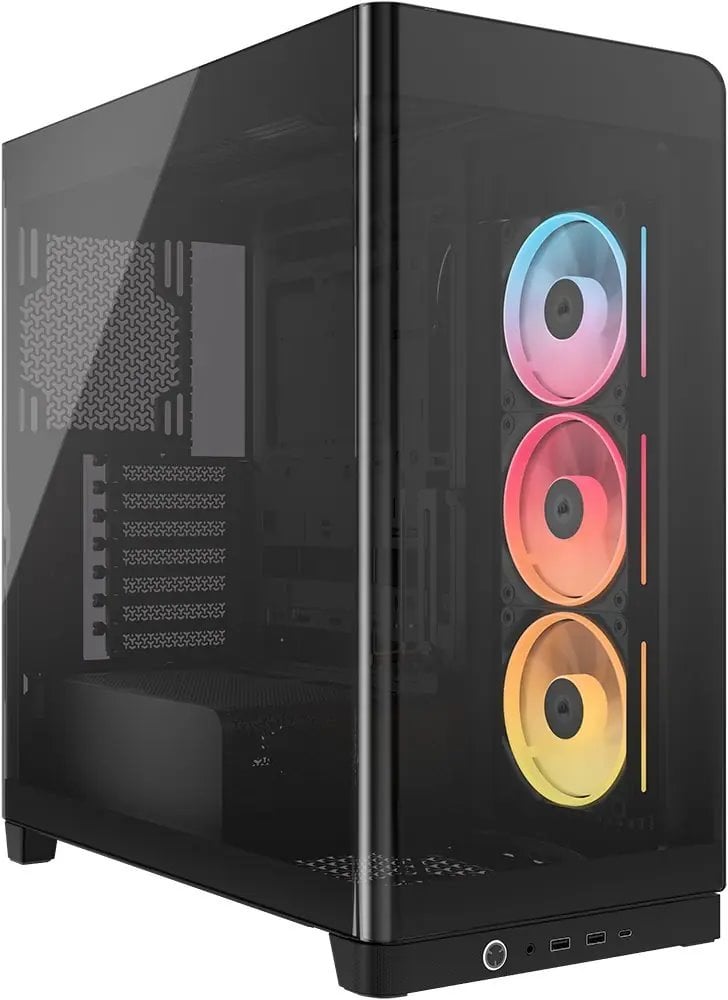 Skriňa Corsair Frame 4500X LX-R RGB, čierna