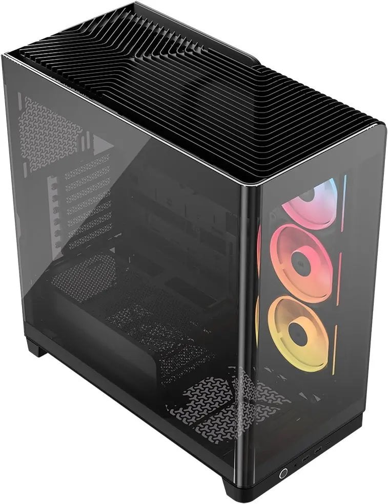 Skriňa Corsair Frame 4500X LX-R RGB, čierna