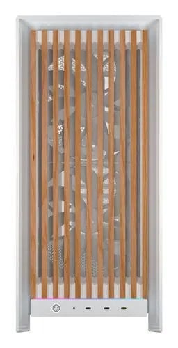 Skriňa Corsair Frame 5000D Wood RS, biela