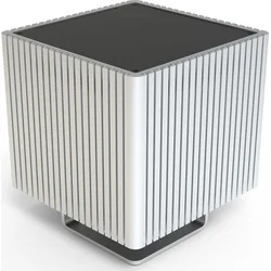 Skriňa Streacom DB4 Fanless Cube + zdroj ZeroFlex 240, strieborná