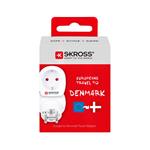 SKROSS cestovní adaptér do Dánska, typ K