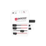 SKROSS cestovní adaptér MUV USB AC65PD, univerzální, neuzemněný, USB A+C 65W