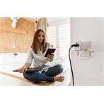 SKROSS cestovní adaptér PRO+ USB AC30PD, univerzální, uzemněný, USB A+C 30W PD