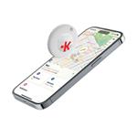 SKROSS eTAG Bluetooth lokátor, kroužek + pouzdro, Apple FindMy