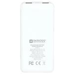Skross Powebanka Reload 20, 20000mAh, 2x 2A výstup, microUSB kabel, bílá