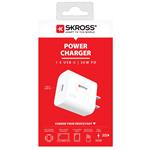 SKROSS USB-C nabíjecí adaptér Power charger 30W US, Power Delivery, typ A