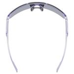 Slnečné okuliare UVEX DYRT CLEAR PURPLE/MIR.RED