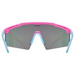 Slnečné okuliare UVEX FLOWLINE PINK MATT / MIR.BLUE