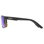 Slnečné okuliare UVEX POISE BLACK-DEMI MATT / MIR.GREEN