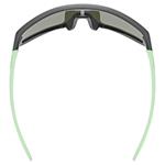 Slnečné okuliare UVEX SKYRYSE JR. GREY-GREEN MATT/MIR.BLUE