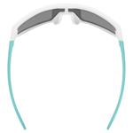 Slnečné okuliare UVEX SKYRYSE JR. WHITE-GREEN/MIR.SILVER