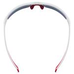 Slnečné okuliare UVEX SPORTSTYLE 215 WHITE M.RED/ MIR.RED