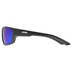 Slnečné okuliare UVEX SPORTSTYLE 233 P BLACK MATT/MIR.GREEN
