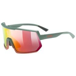 Slnečné okuliare UVEX SPORTSTYLE 235 MOSS GR./MIR.RED