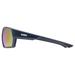 Slnečné okuliare UVEX SPORTSTYLE 238 DEEP SPACE MATT/MIR. ČERVENÉ