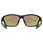 Slnečné okuliare UVEX SPORTSTYLE 806 BLACK MATT/MIR.BLUE