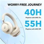 Slúchadlá Anker soundcore Space One Bluetooth biele