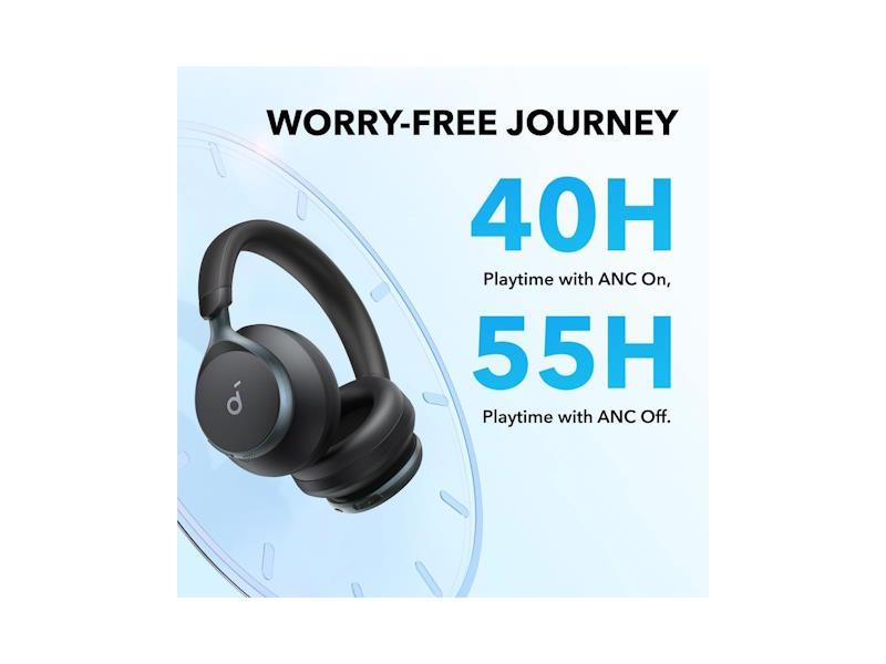 Slúchadlá Anker soundcore Space One Bluetooth čierne