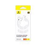 Slúchadlá Baseus Encok CZ20 USB-C biele