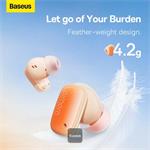Slúchadlá Bluetooth Baseus AirNora 2 oranžové