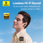 Slúchadlá Bluetooth Baseus Bass BP1 Pro čierne