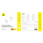 Slúchadlá Bluetooth Baseus Bowie E19 white