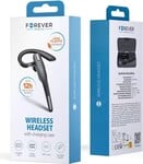 Slúchadlá Bluetooth s nabíjacím puzdrom Forever BH-100 čierne