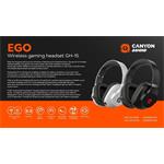 Slúchadlá CANYON EGO GH-15 2v1 BT Black