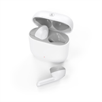 Slúchadlá Hama Bluetooth Freedom Light, pipsy, nabíjacie puzdro, biele