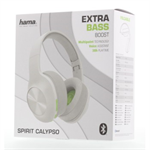 Slúchadlá Hama Bluetooth Spirit Calypso, uzavreté, biele