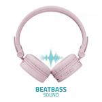 Slúchadlá LAMAX Beat Blaze2, USB-C, ružové
