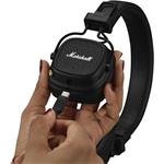 Slúchadlá Marshall Major V Bluetooth cez uši, čierne
