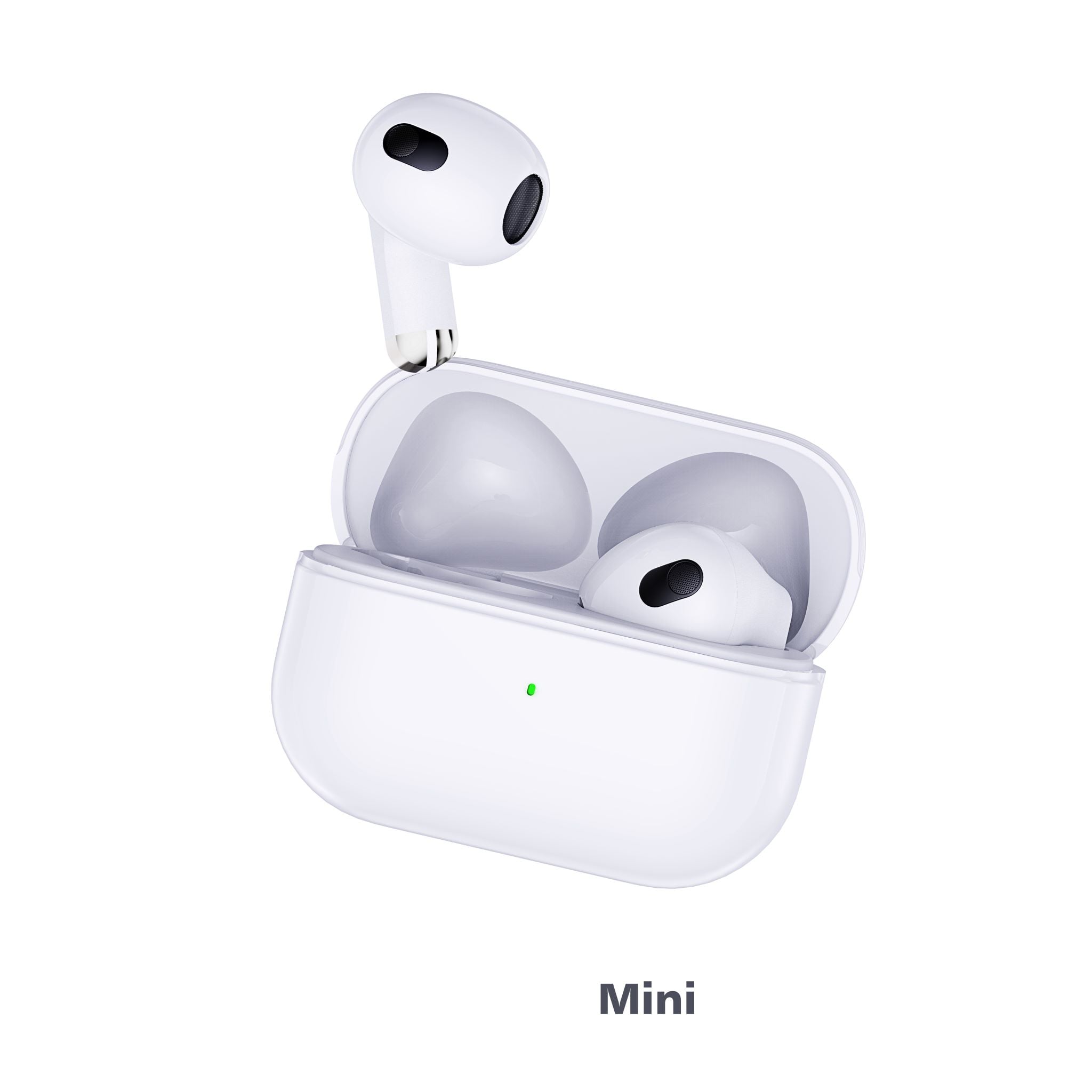 Slúchadlá Swissten TWS Minipods, biele