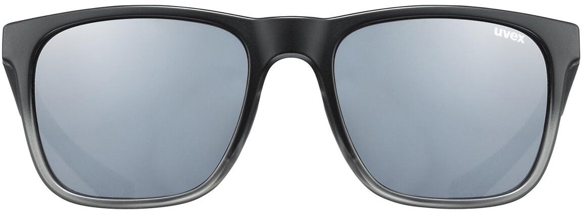 Sluneční brýle UVEX LGL 42 BLACK TRANSPARENT/MIR.SILVER