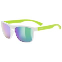 Sluneční brýle UVEX ROOKIE WHITE-LIME M./MIR.GREEN 