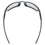 Sluneční brýle UVEX Sportstyle 233 P, black mat/polavision litemirror silver (cat.3) 