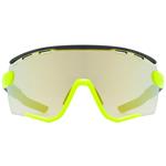 Sluneční brýle UVEX SPORTSTYLE 236 SET BLACK LIME MAT / MIRROR YELLOW (CAT. 2) + CLEAR (CAT. 0)